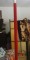 New 2026 Pole Warmer - 5.85 Feet Long - 110-volts - Dance Pole Heater with timer! ALL BLACK version (Black and Red Shown)