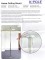 X-Pole X-Pert and X-Pert Pro XN and PX Home Mount for 40mm, 45mm for Flat Ceilings - Powder Coat White