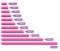 X-pole X-Pert Pro PX Extension for 2014-current - 500mm (19.7-inch) x 45mm - Pink Powder Coat