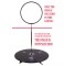 X-Stage Lollipop Lyra 950mm (37) - FOR USE WITH 45mm X-STAGE ONLY