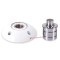 X-Pole X-Pert and X-Pert Pro XN and PX Home Mount for 40mm, 45mm for Flat Ceilings - Powder Coat White