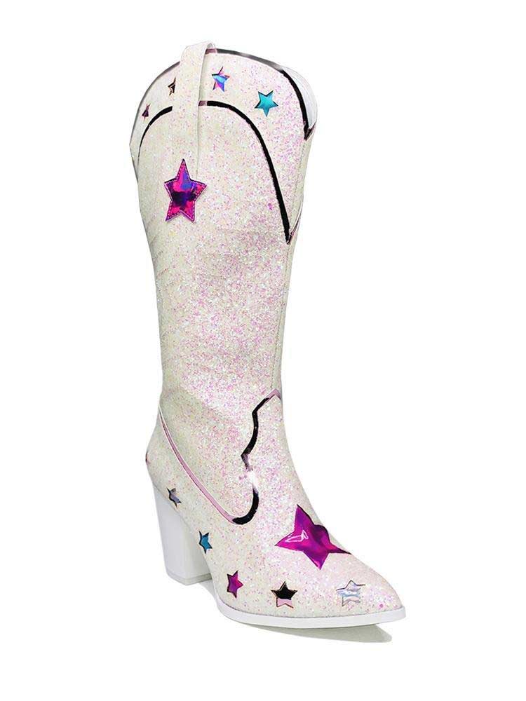Yru on sale glitter boots
