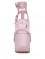 Nightcall Strappy Ankle Vegan Leather Boots - Pink SPECIAL Size 8