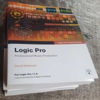 APPLE PRO TRAINING SERIES: LOGIC PRO 11.X Book - Signed by Author David Nahmani