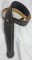 Top Quality Thick Soft Padded Leather Strap for Guitar and Bass - Dark Brown