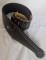 Top Quality Thick Soft Padded Leather Strap for Guitar and Bass - Dark Brown