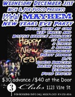 Metal Mayhem - Wednesday, December 31st, 2025  at 3-Clubs, Hollywood with Michael Angelo Batio